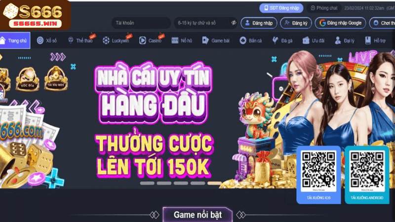 Cài ứng dụng về máy để tận hưởng giờ phút giải trí trọn vẹn S666